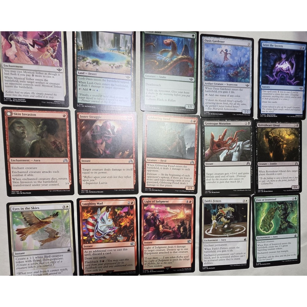 Magic The Gathering MTG 40 Card Bulk Lot Foil Legendary Rare Assorted Cards OTJ - Picture 4 of 4
